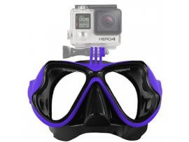 Dykkermaske til GoPro 4 / 3 / 2 - Sort