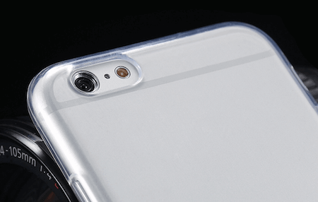 Transparent iPhone 6 / 6S cover - Gennemsigtig