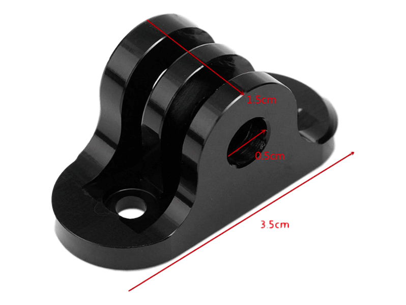 GoPro Adapter til Garmin Edge Mount — → GoPro Adapter til Garmin Out