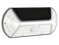Udendørs 40-LED Solcelle Væglampe m. Sensor
