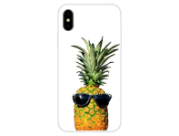 Pineapple TPU Cover til iPhone X / XS