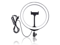 Stor Ring Light til Mobil / iPhone Ø 25,4 cm