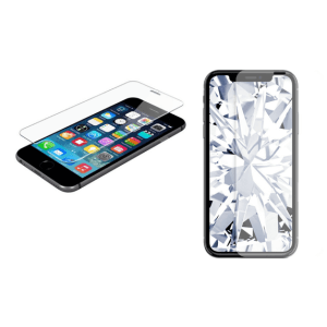 Pakke m. Hærdet Beskyttelsesglas til iPhone 6 / 6S & Hærdet Glas til iPhone X / XS