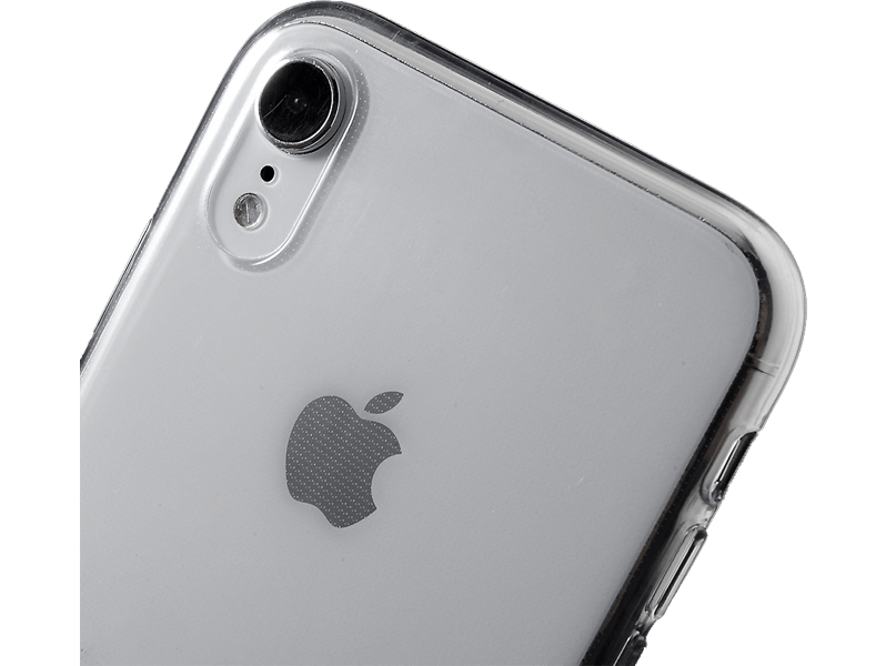 Transparent TPU Cover til iPhone XR — → Fleksibelt TPU Cover til iPhone
