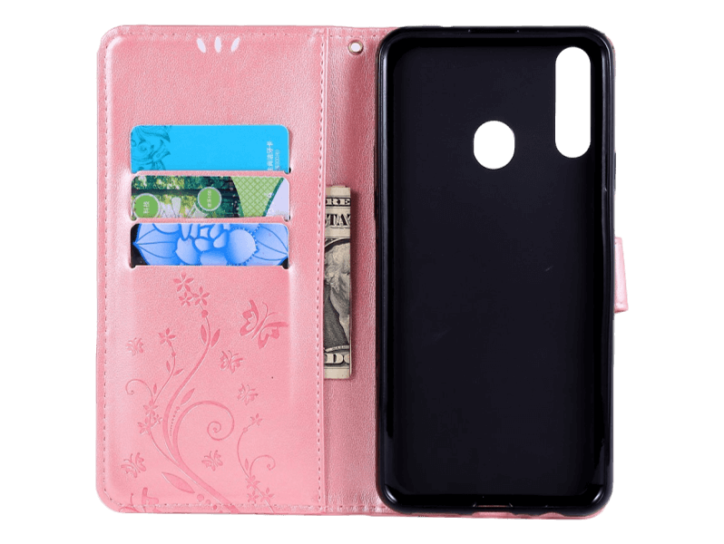 Lino Flip Cover til Samsung Galaxy A20s — → PU læder Flip Cover til