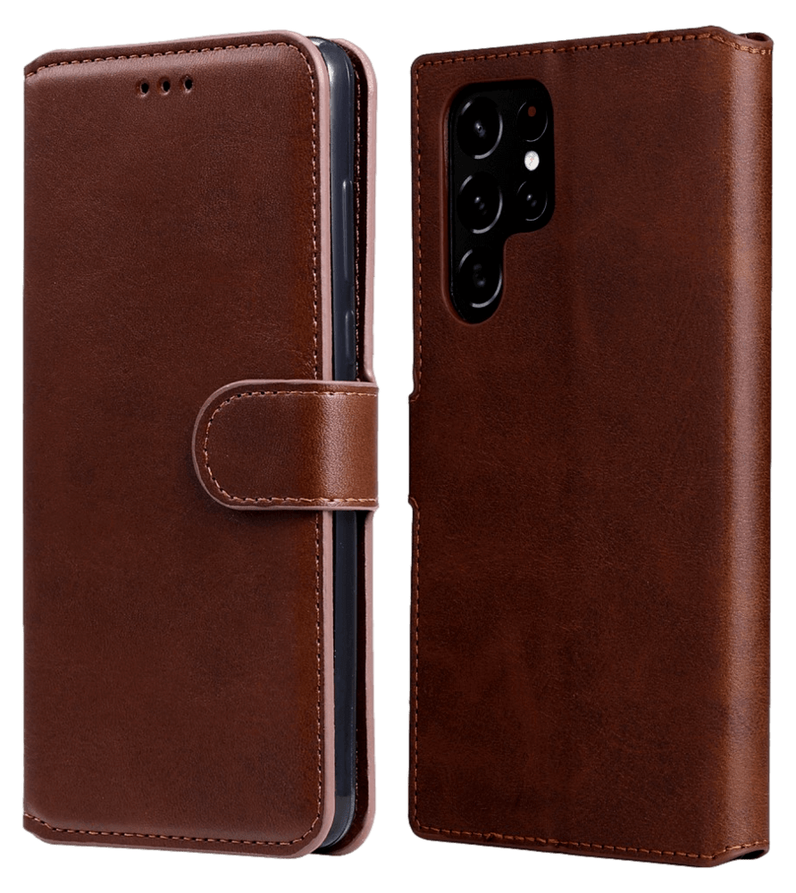 → Flip Cover i PU læder til Samsung Galaxy S22 Ultra Fri Fragt!