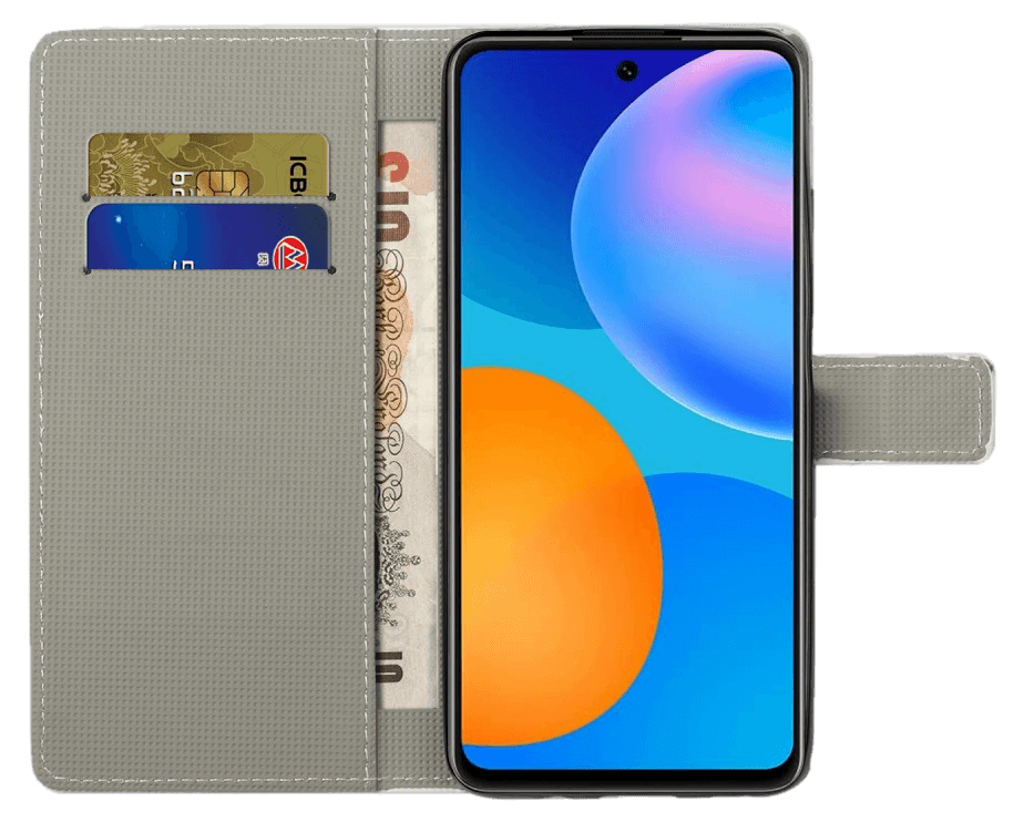 → PU læder Flip Cover Passer til Xiaomi Redmi Note 10 Pro Gratis Fragt