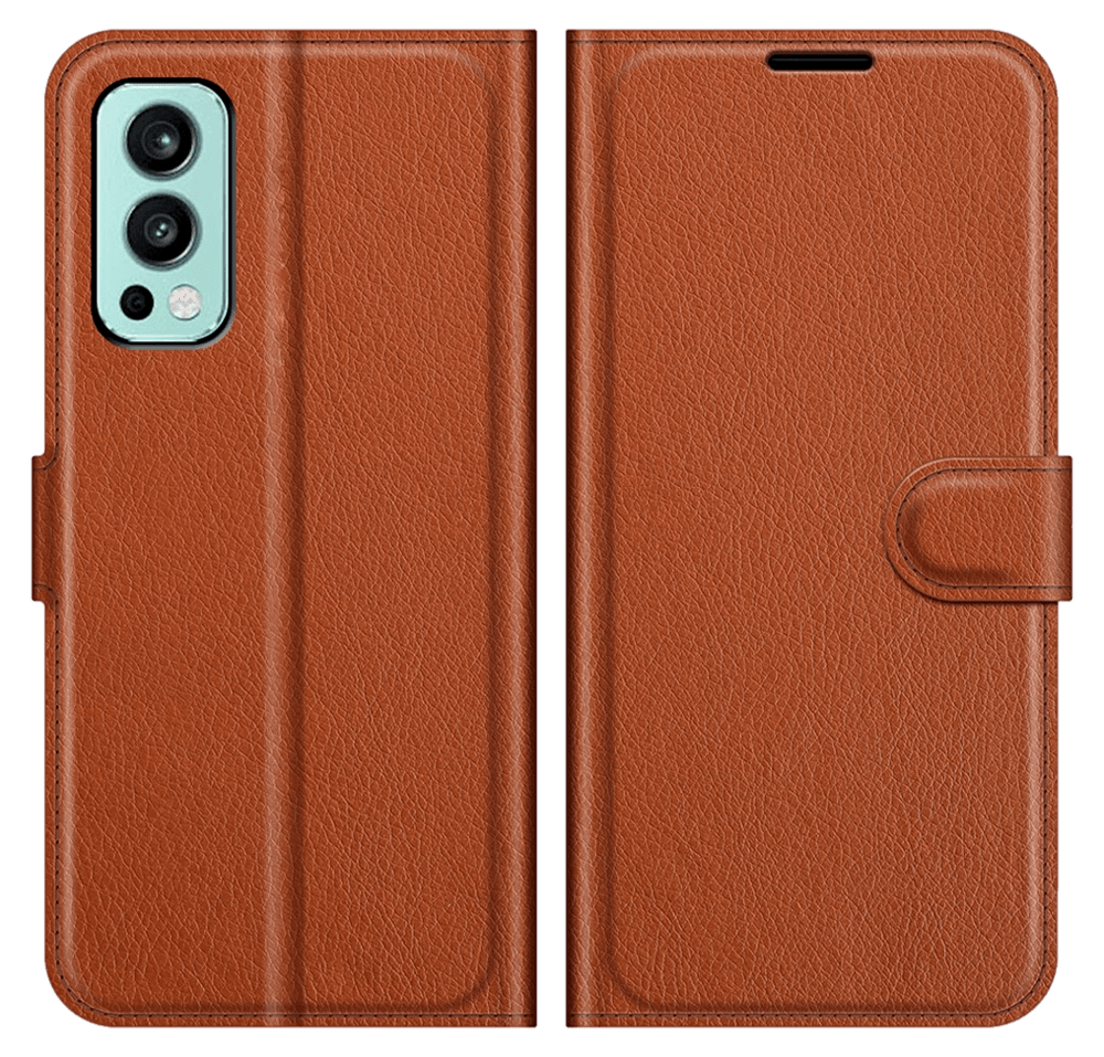 → PU læder Flip Cover til OnePlus Nord 2 5G Fri fragt!
