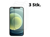 3 Stk. Hærdet beskyttelsesglas til iPhone 12 / 12 Pro