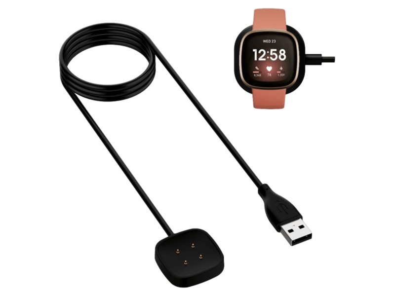 → Fitbit Versa 3 / Sense Oplader Kabel | Altid Gratis Fragt!