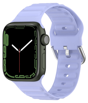 Wave Silikone Rem til Apple Watch 38 / 40 / 41mm