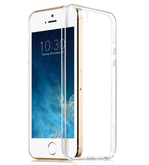 Flipcover I Laeder Til Iphone 5 5s Eller Se Fri Fragt