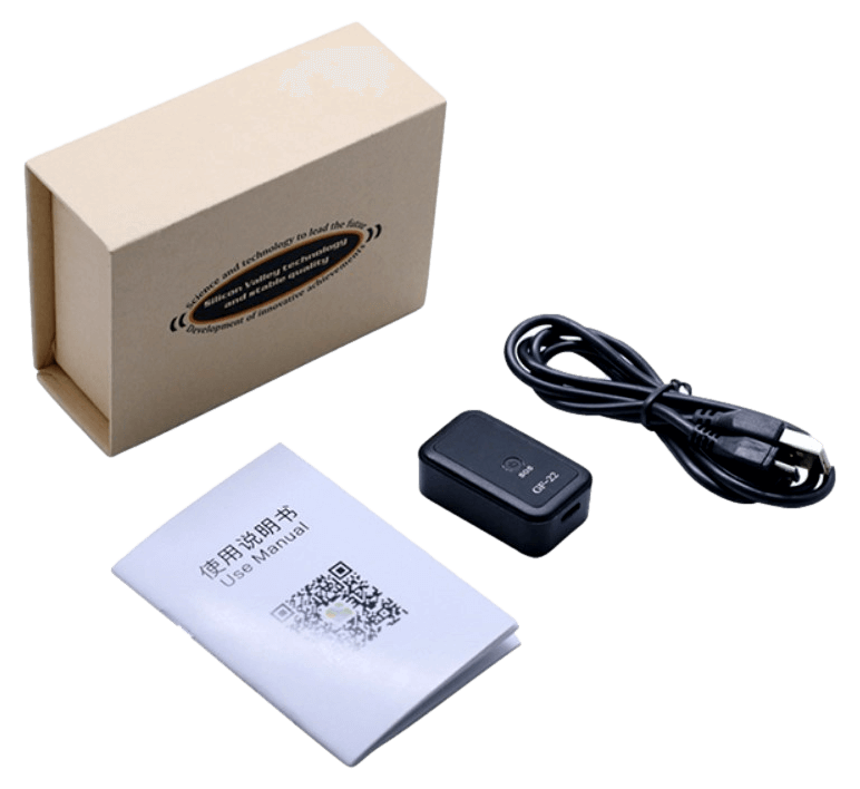 → Trådløs GF22 GPS Tracker til fx Bil & Båd Gratis Fragt