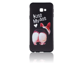Kiss My Ass TPU Cover til Samsung Galaxy J4+