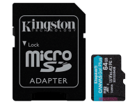 Kingston Canvas Go! MicroSD inkl. Adapter 