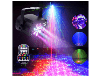 Diskolys m. Multifarvet Laser effekt