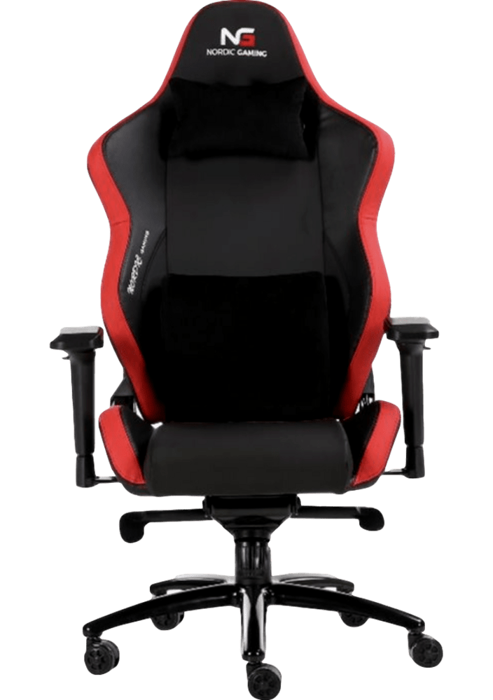 Nordic Gaming Heavy Metal Gaming Stol-Rød/Sort Pc