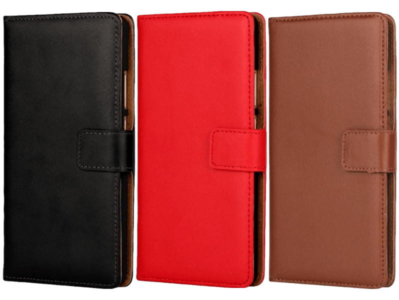 Evermart Graviera Huawei P9 Lite Læder Flip Cover Huawei P9 Lite
