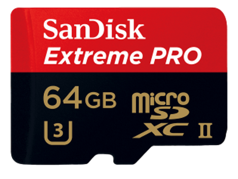 SanDisk Extreme Pro MicroSD inkl. Adapter