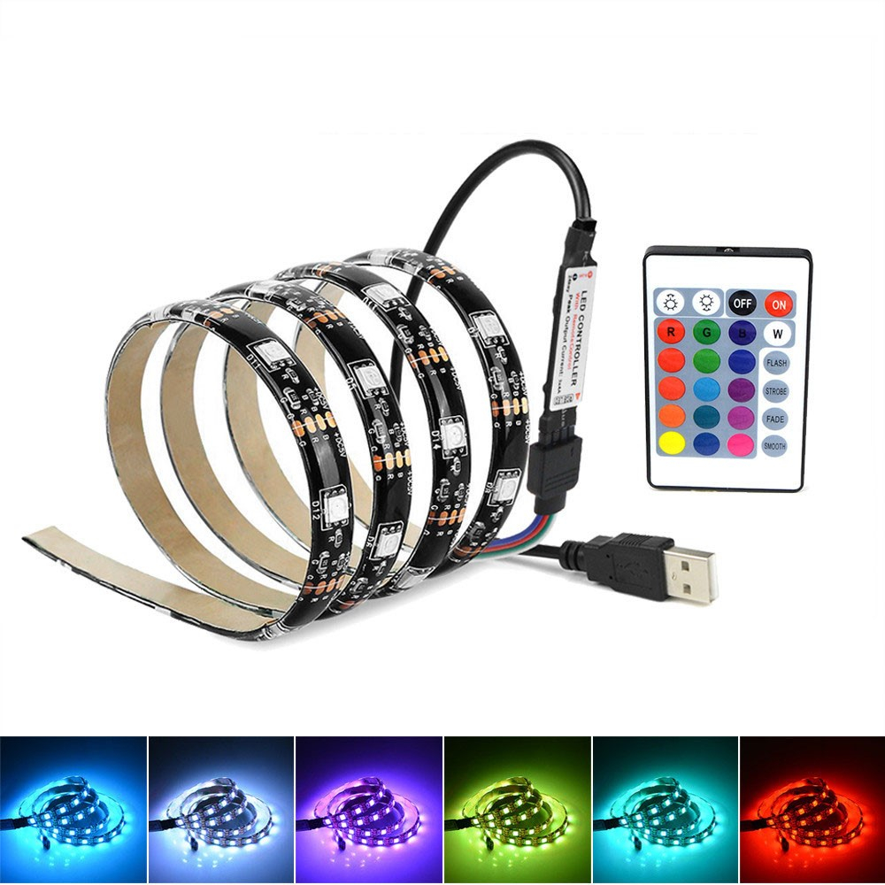 Colourful RGB LED-Lys til TV & PC