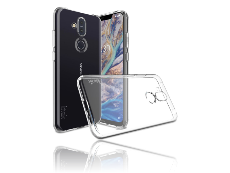 Transparent TPU Cover til Nokia 8.1