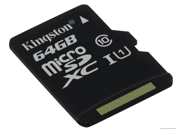 Kingston Canvas Select 64GB MicroSD inkl adapter