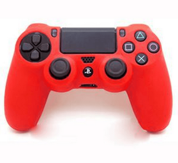 Silicone sleeve til PS4 controller - Rød