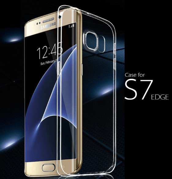 Transparent Cover Til Samsung Galaxy S7 Edge