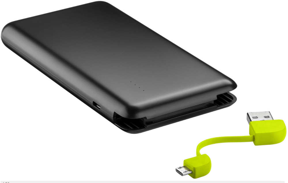Evermart Goobay Slim Powerbank 4000Mah Samsung Galaxy S7 Edge