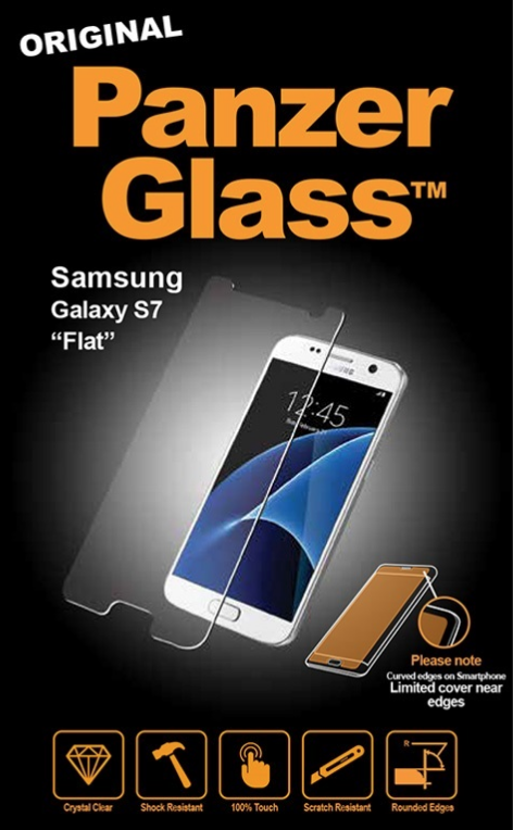 Evermart Panzerglass Til Samsung Galaxy S7 Samsung Galaxy S7