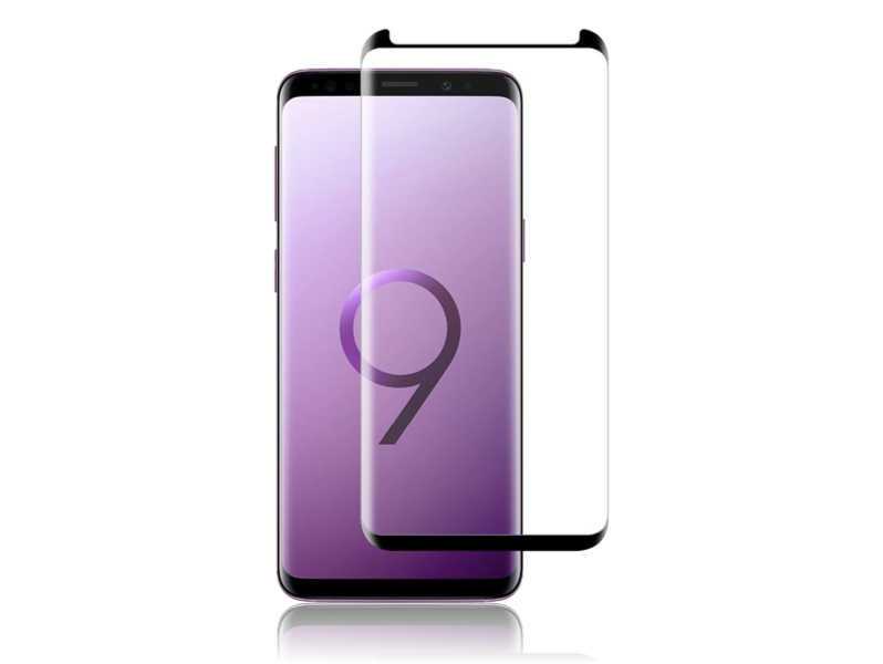3D Hærdet Beskyttelsesglas Til Samsung Galaxy Note 9-Sort
