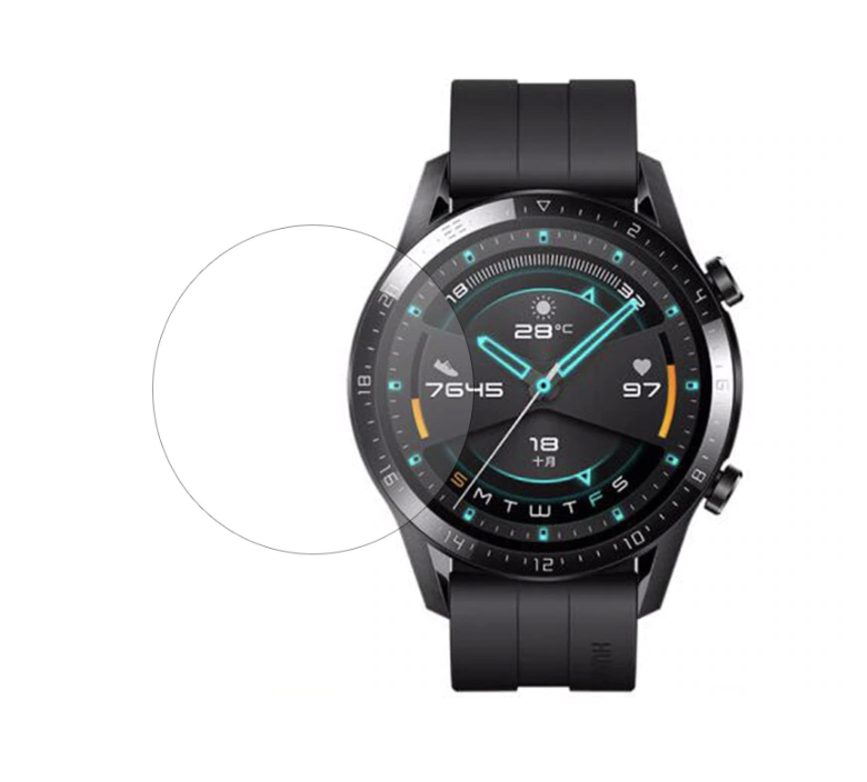 Hærdet Beskyttelsesglas til Huawei Watch GT 2 - 42mm
