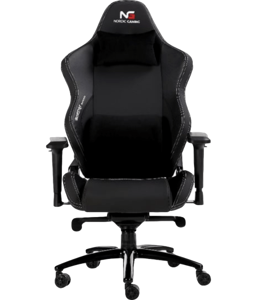 Evermart Nordic Gaming Heavy Metal Gaming Stol-Sort Pc