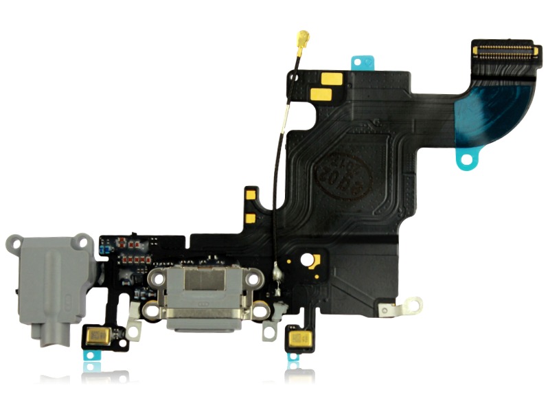 iPhone 6S Oplader + hovedtelefon indgang -Sort