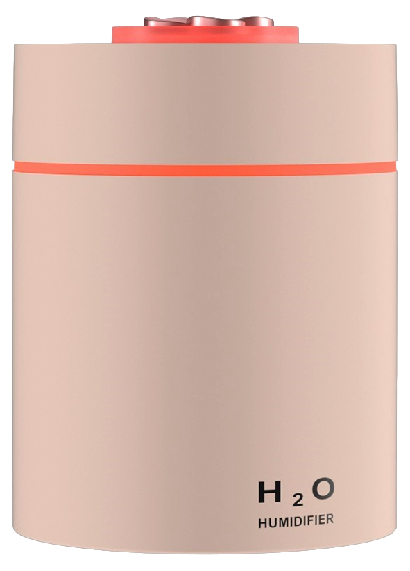 #2 - Mini H2O Luftfugter m. LED Lys-Pink