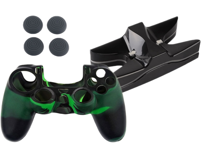 Evermart Tilbehørssæt Til Ps4 Controller Playstation 4