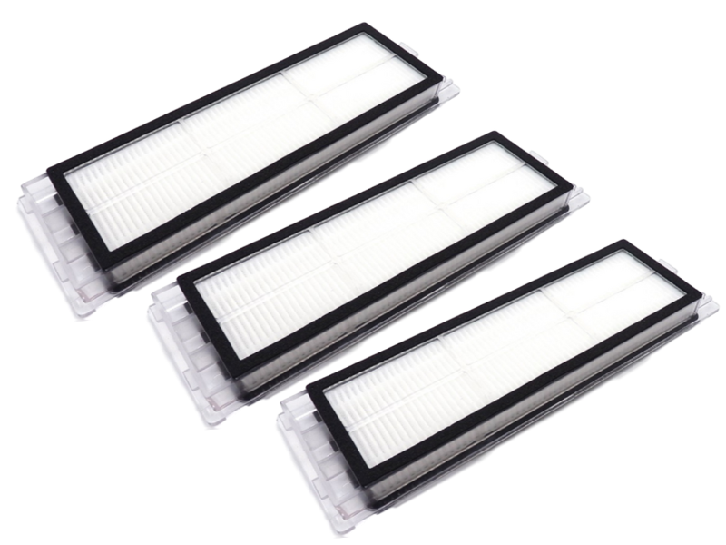 3 Stk. HEPA filter til Xiaomi Roborock S6 / S60 / S6 Pure / S6 MaxV